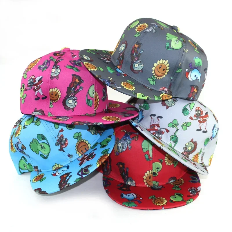 Streetwear Brand Hats - Game Plants Vs. Zombies Cotton Baseball