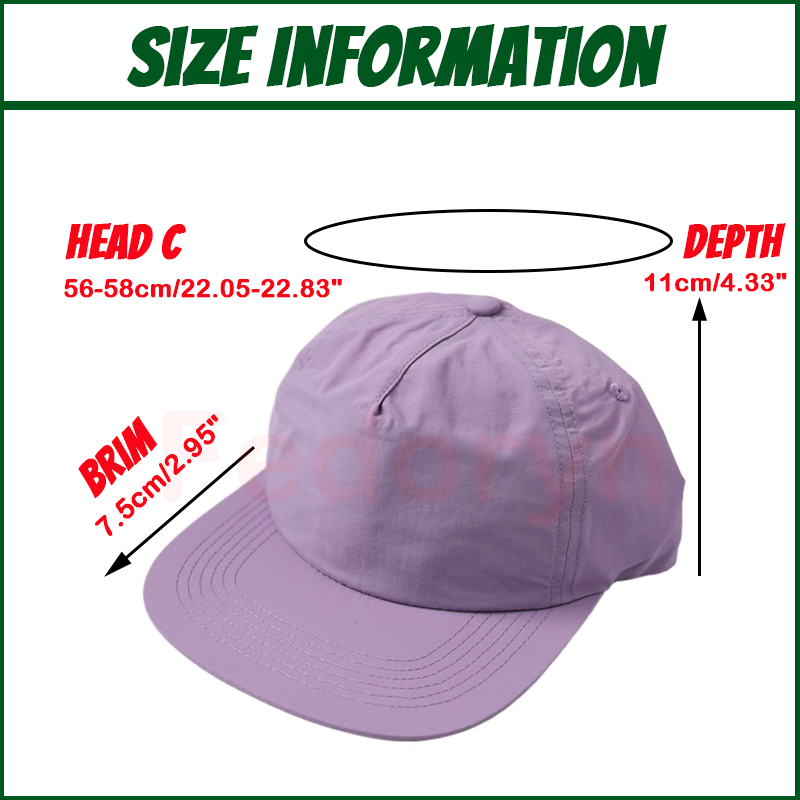 Fedoryn Custom Embroidery Base - Streetwear Brand Hats ulasan dan harga