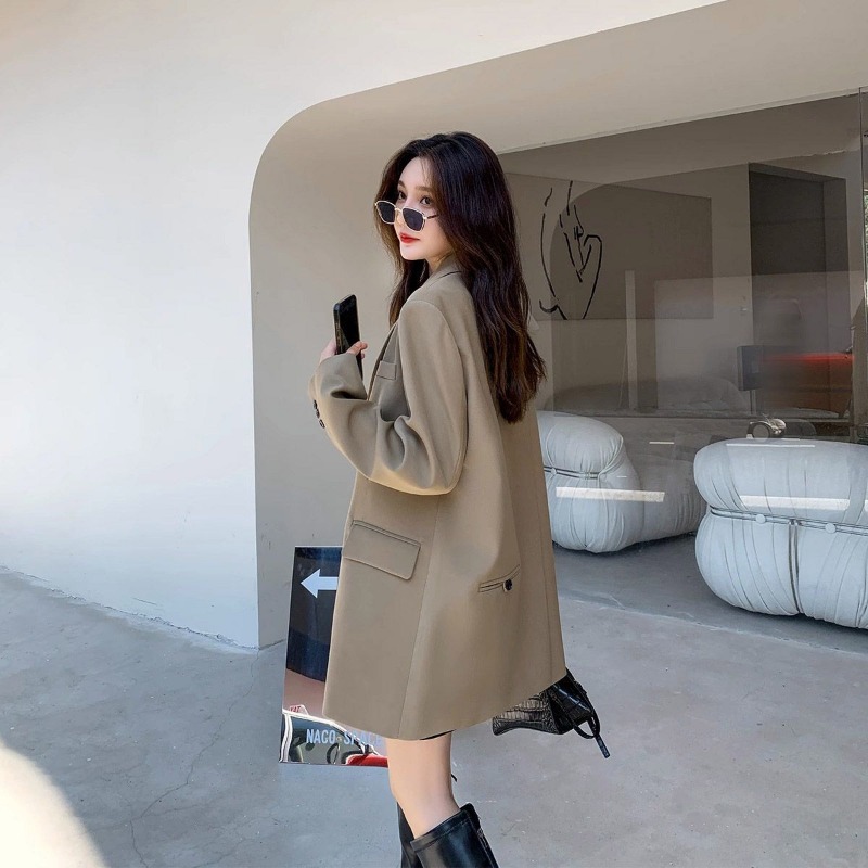 Brand Black Blazer Women Jacke - Women Streetwear Brand ulasan dan harga