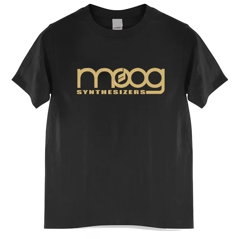 Moog Synthesizer Black Print T - Women Streetwear Brand ulasan dan harga